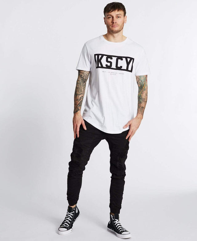 Kiss Chacey Move On Dual Curved T-Shirt White