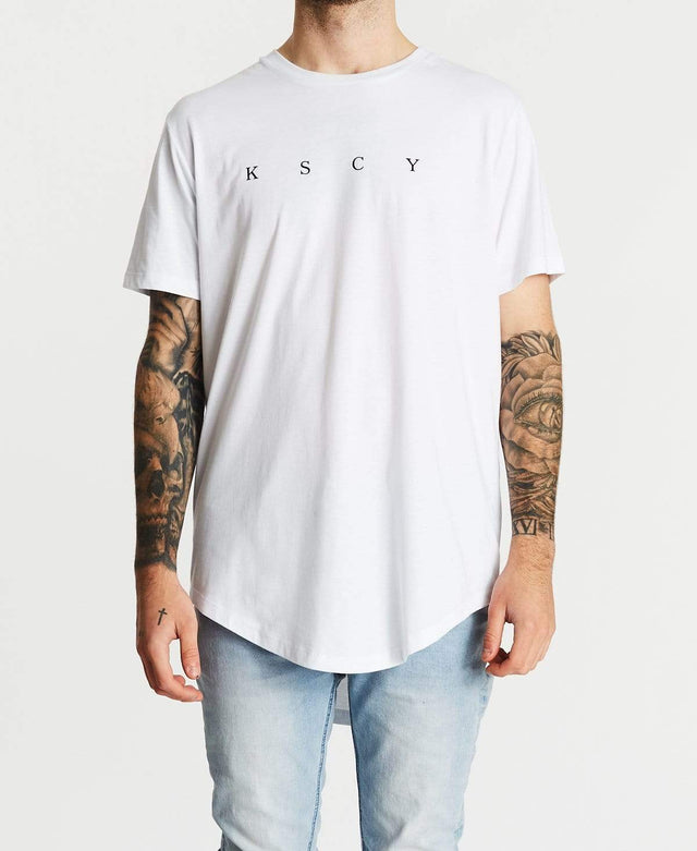 Kiss Chacey No Goodbyes Dual Curve T-Shirt White