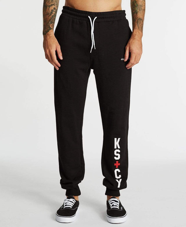 Kiss Chacey Outfield Track Pants Jet Black