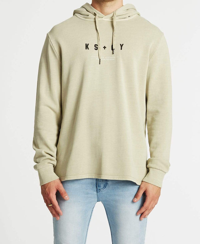Kiss Chacey Paris Division Scoop Back Hoodie Pigment Sand