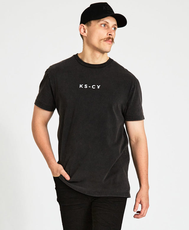 Kiss Chacey Primal Relaxed T-Shirt Mineral Black
