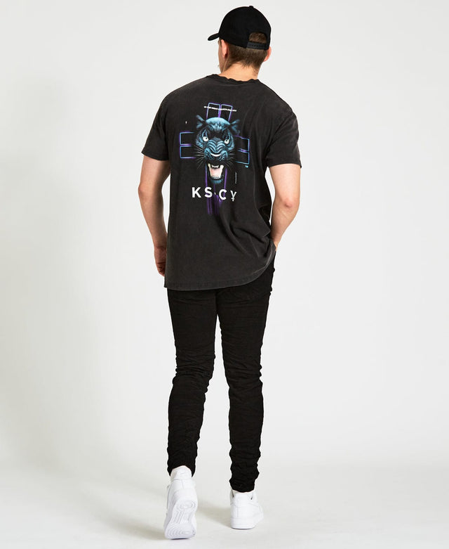 Kiss Chacey Primal Relaxed T-Shirt Mineral Black