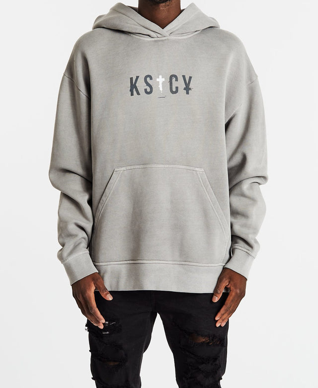 Kiss Chacey Roaring Relaxed Hoodie Pigment Gull