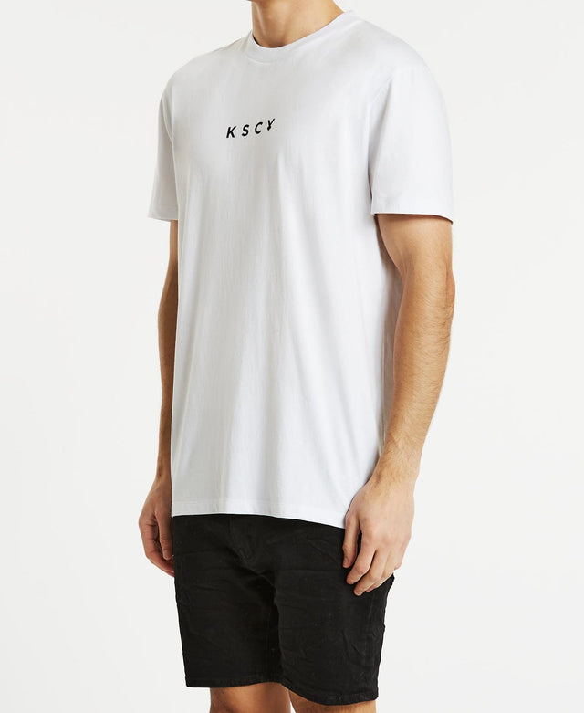 Kiss Chacey Roots Relaxed T-Shirt White