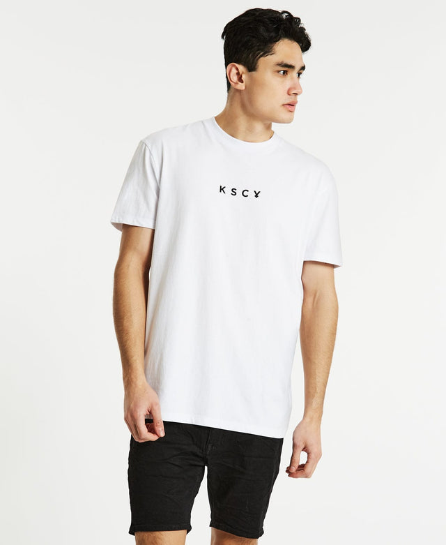 Kiss Chacey Roots Relaxed T-Shirt White