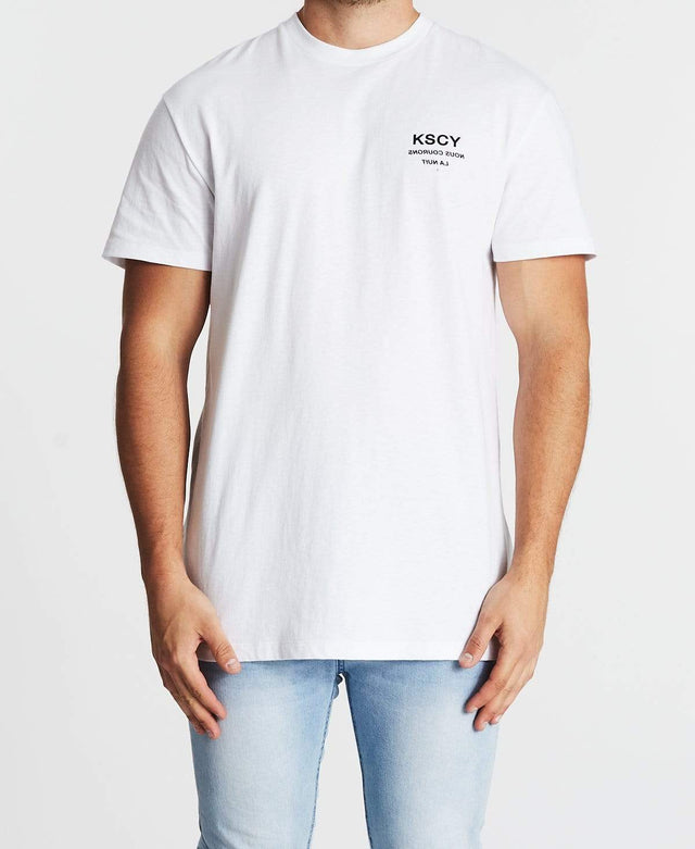Kiss Chacey Runner Relaxed T-Shirt White