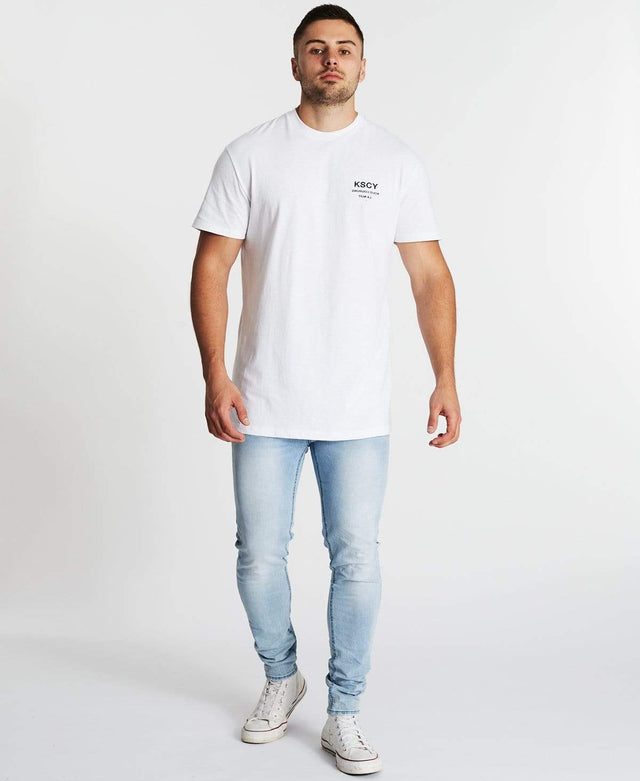 Kiss Chacey Runner Relaxed T-Shirt White