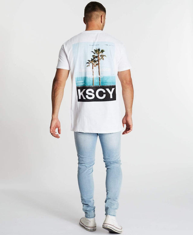 Kiss Chacey Runner Relaxed Tee White