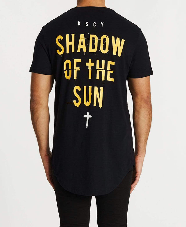 Kiss Chacey Shadow of the Sun Dual Curved T-Shirt Jet Black