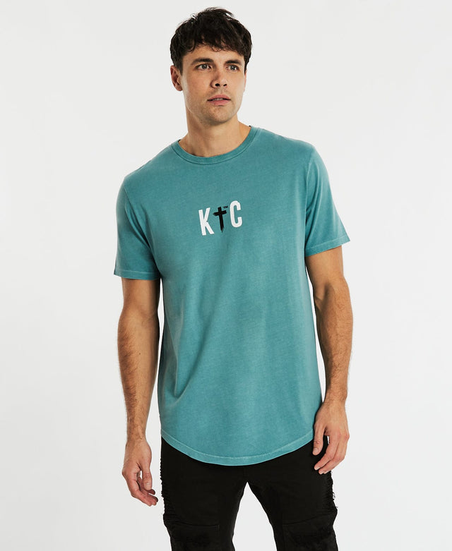 Kiss Chacey Solano Dual Curved T-Shirt Pigment Trellis Green