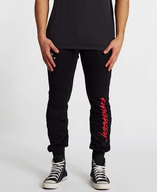 Kiss Chacey Solano Trackpants Jet Black
