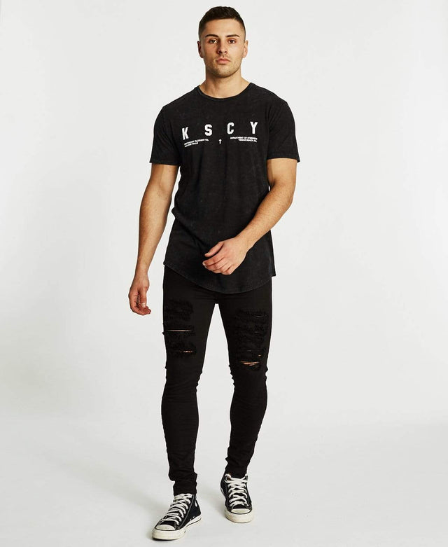 Kiss Chacey Sombre Dual Curve T-Shirt All Black