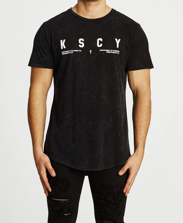 Kiss Chacey Sombre Dual Curve T-Shirt All Black