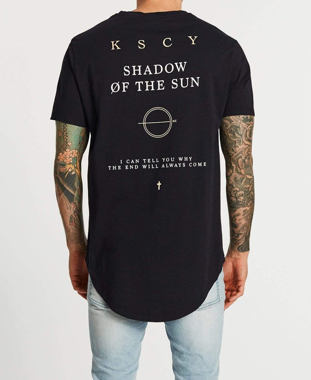 Kiss Chacey Sun Shadow Dual Curved T-Shirt Pigment Graphite