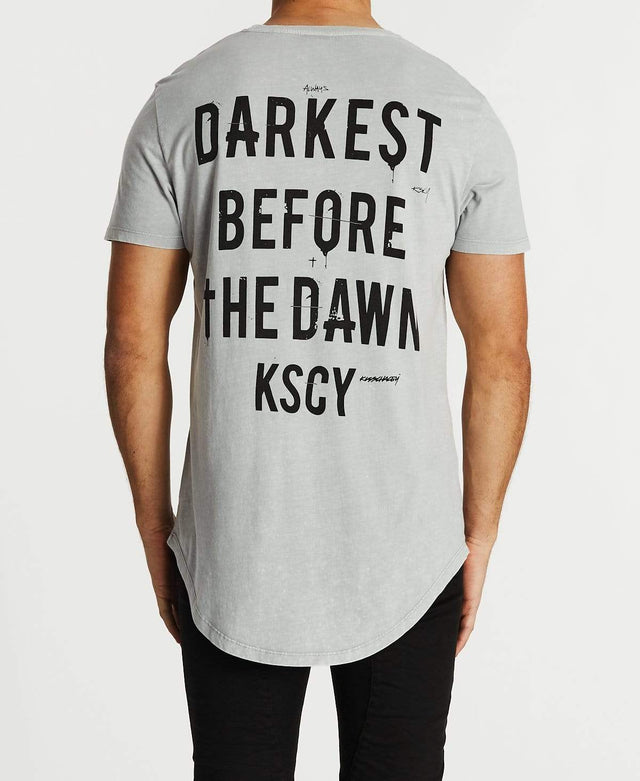 Kiss Chacey The Dawn Dual Curved T-Shirt Acid Quarry