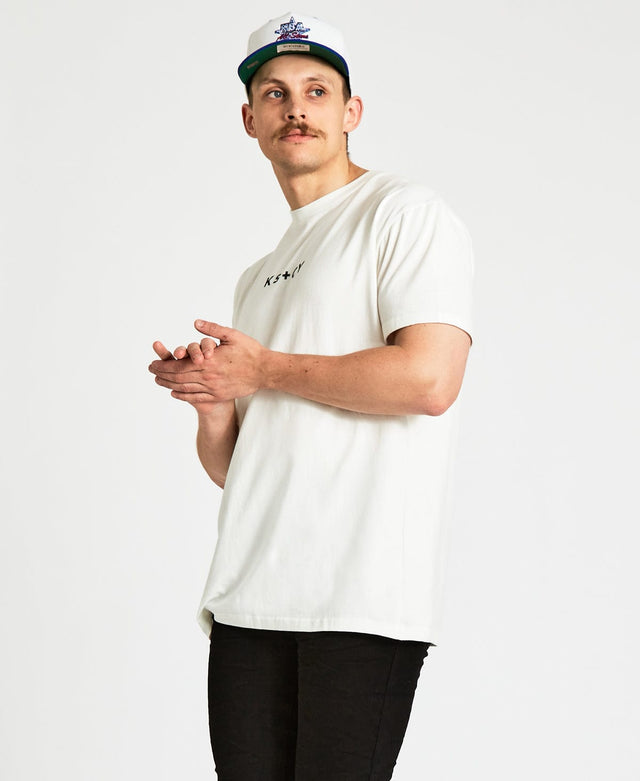 Kiss Chacey Through Oblivion Relaxed T-Shirt Off White