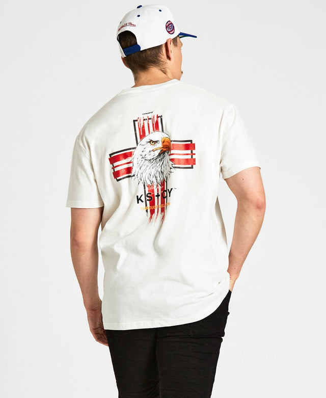 Kiss Chacey Through Oblivion Relaxed T-Shirt Off White