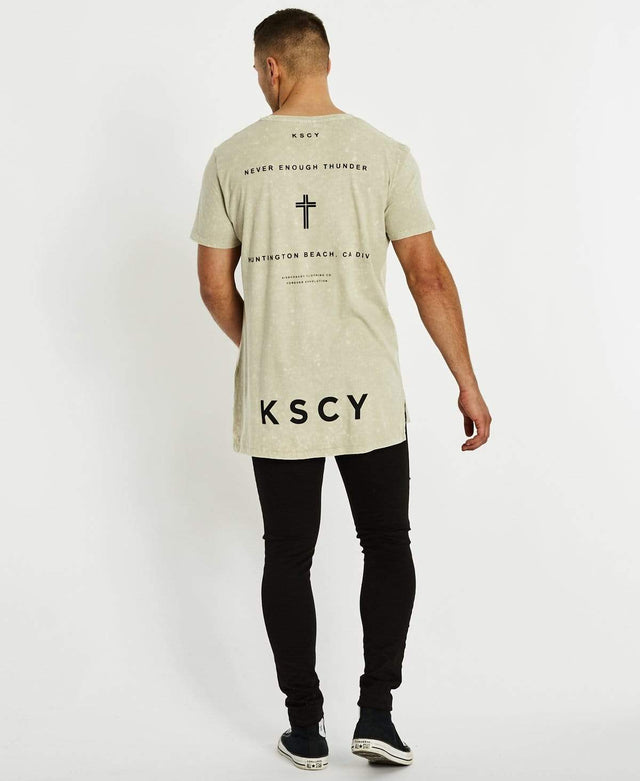 Kiss Chacey Thunder Step Hem T-Shirt Acid Rock
