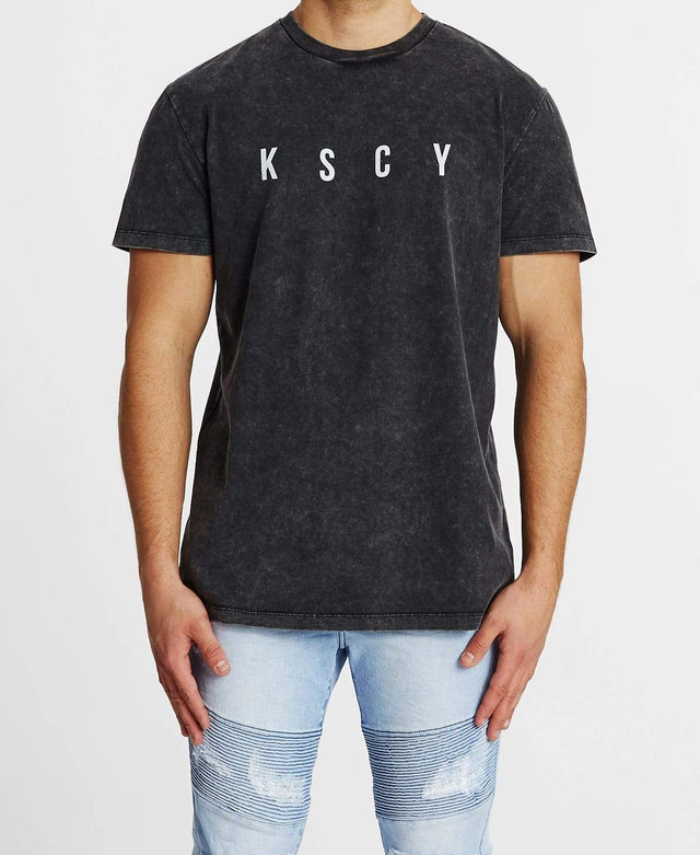 Kiss Chacey Tombstone Relaxed T-Shirt Mineral Black