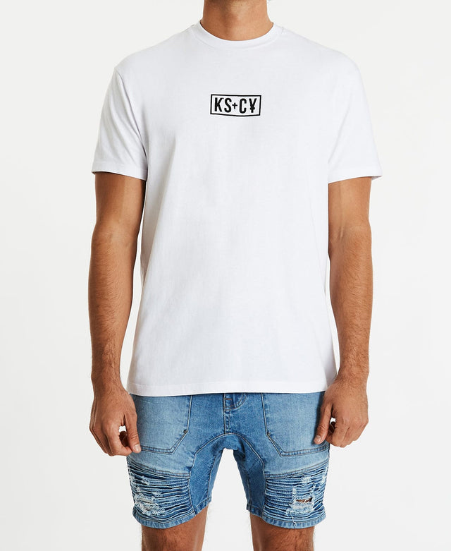 Kiss Chacey Tragedy Relaxed T-Shirt White