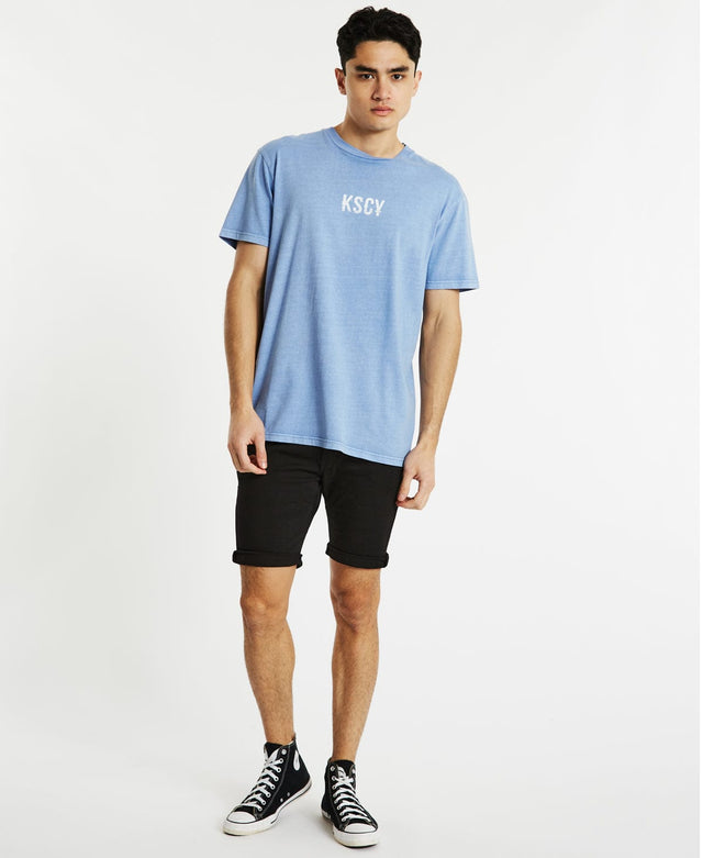 Kiss Chacey Twisted Relaxed T-Shirt Pigment Lavender