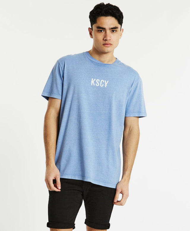 Kiss Chacey Twisted Relaxed T-Shirt Pigment Lavender