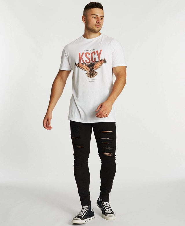 Kiss Chacey Utopia Relaxed T-Shirt White