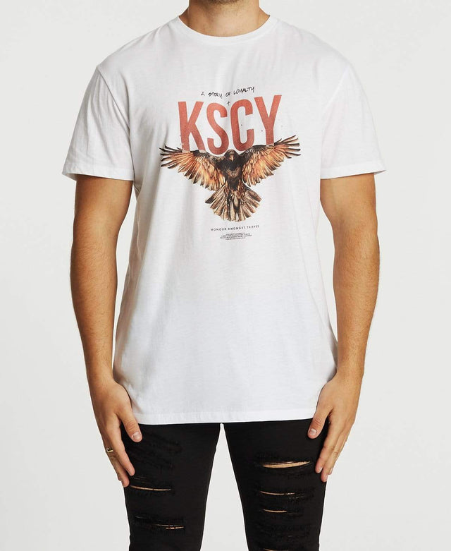 Kiss Chacey Utopia Relaxed T-Shirt White