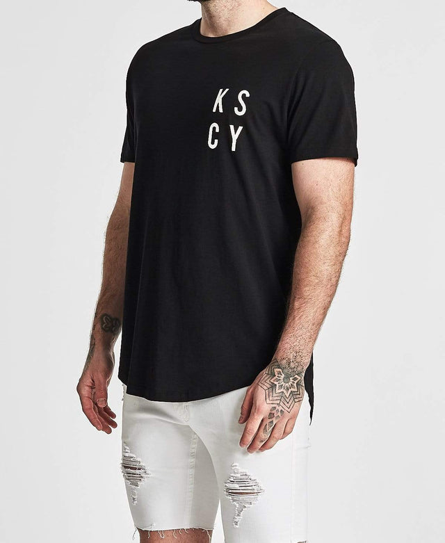 Kiss Chacey Vanished Baseball T-Shirt Jet Black