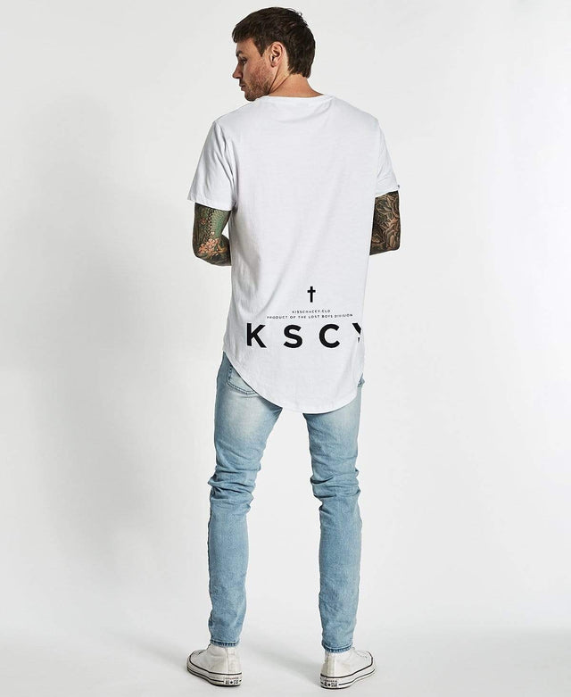 Kiss Chacey Vice Baseball T-Shirt White