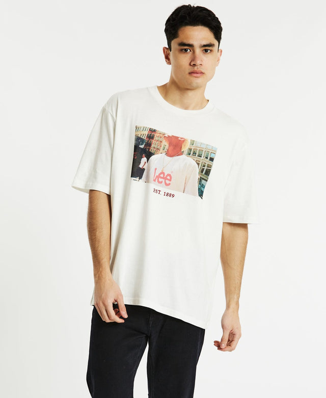 Lee jeans Inception Baggy T-Shirt White