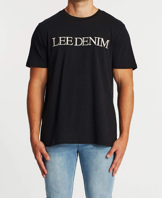 Lee Jeans Lee Denim T-Shirt Washed Black