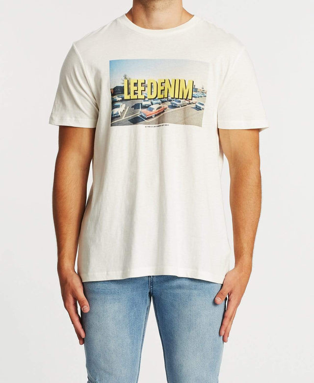 Lee Jeans Lee Gridlock T-Shirt Vintage White
