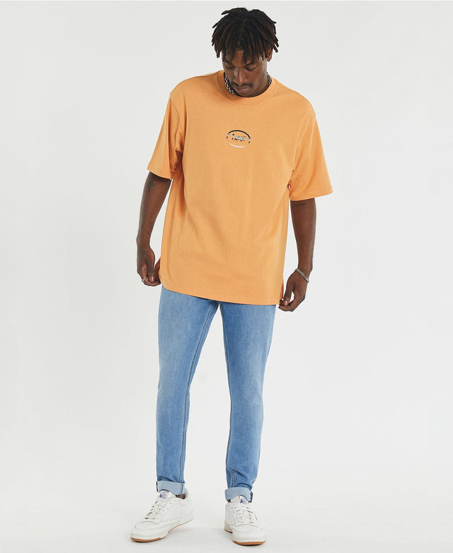 Lee Jeans Y2K Baggy T-Shirt Sherbet Yellow