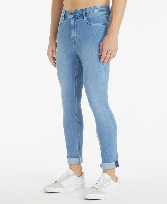 Cotton On ULTRA HIGH SUPER STRETCH - Jeans Skinny Fit - berkley blue/dark  blue - Zalando.de