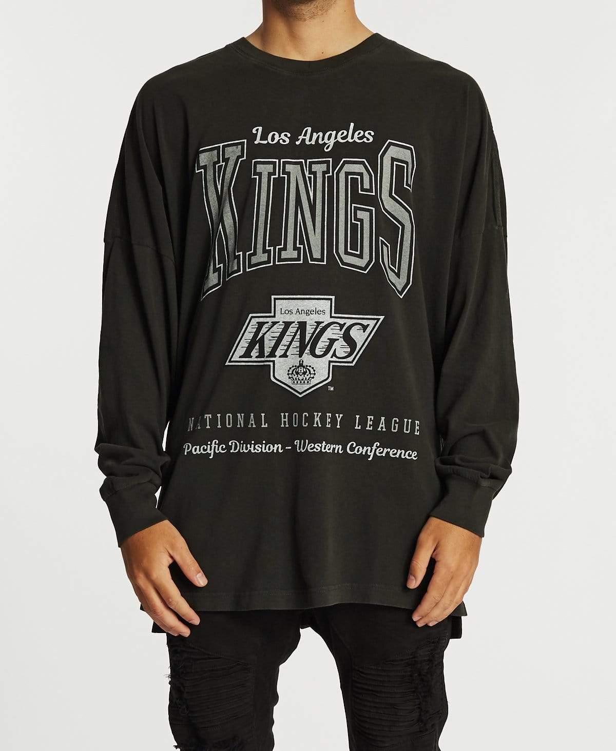 La kings long deals sleeve t shirt