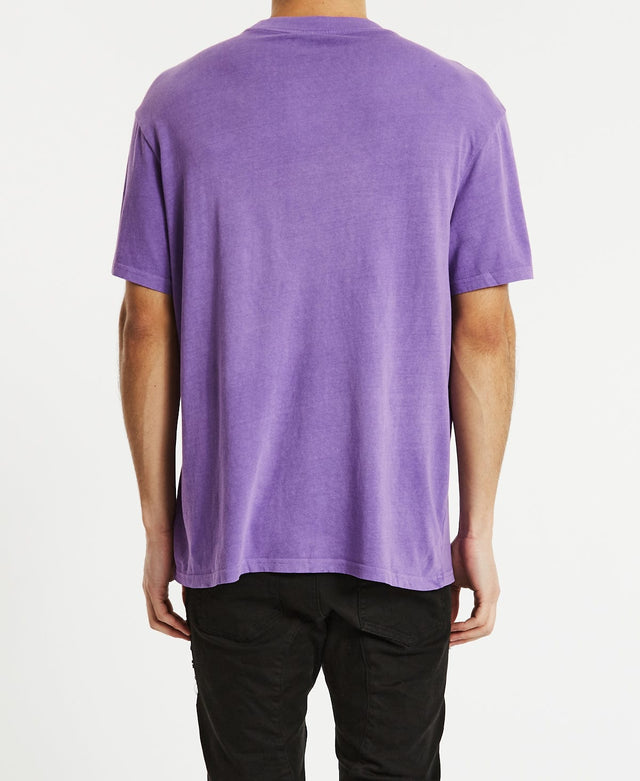 faded purple shirt