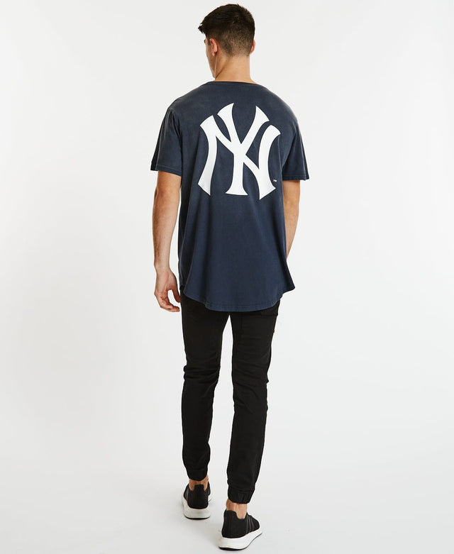 Majestic Kurent Scoop T-Shirt Yankees True Navy
