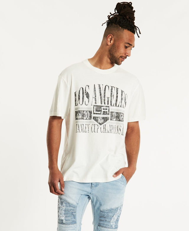 Majestic Los Angeles Arch T-Shirt Optic White