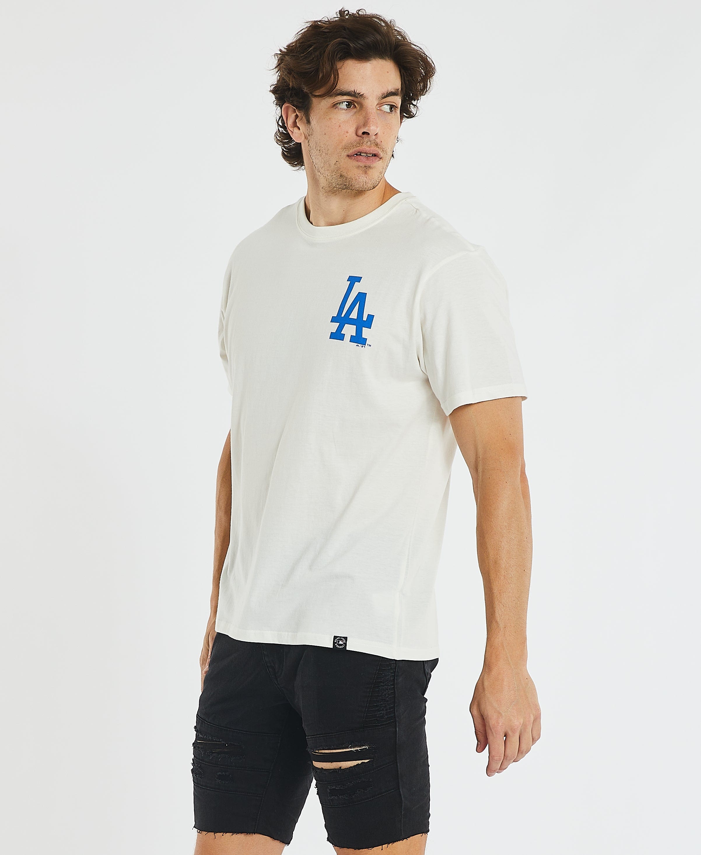 White dodgers shirt sales