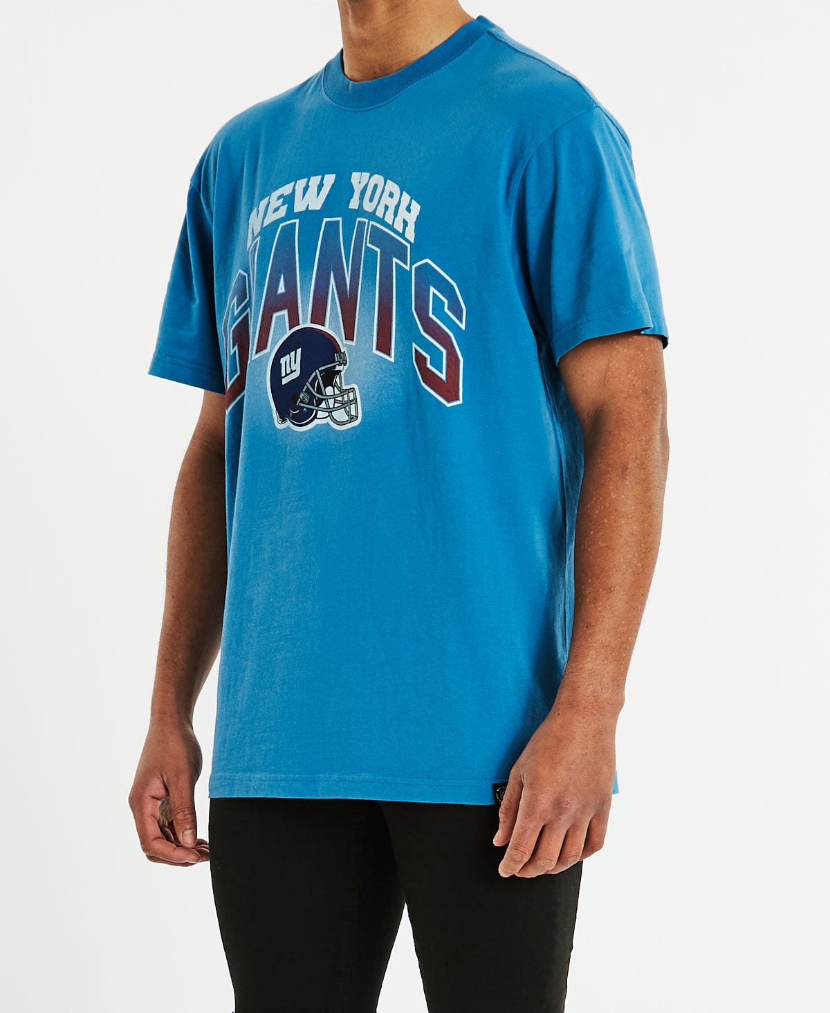 Vintage Sport Graphic T-Shirt NY Giants Blue – Neverland Store