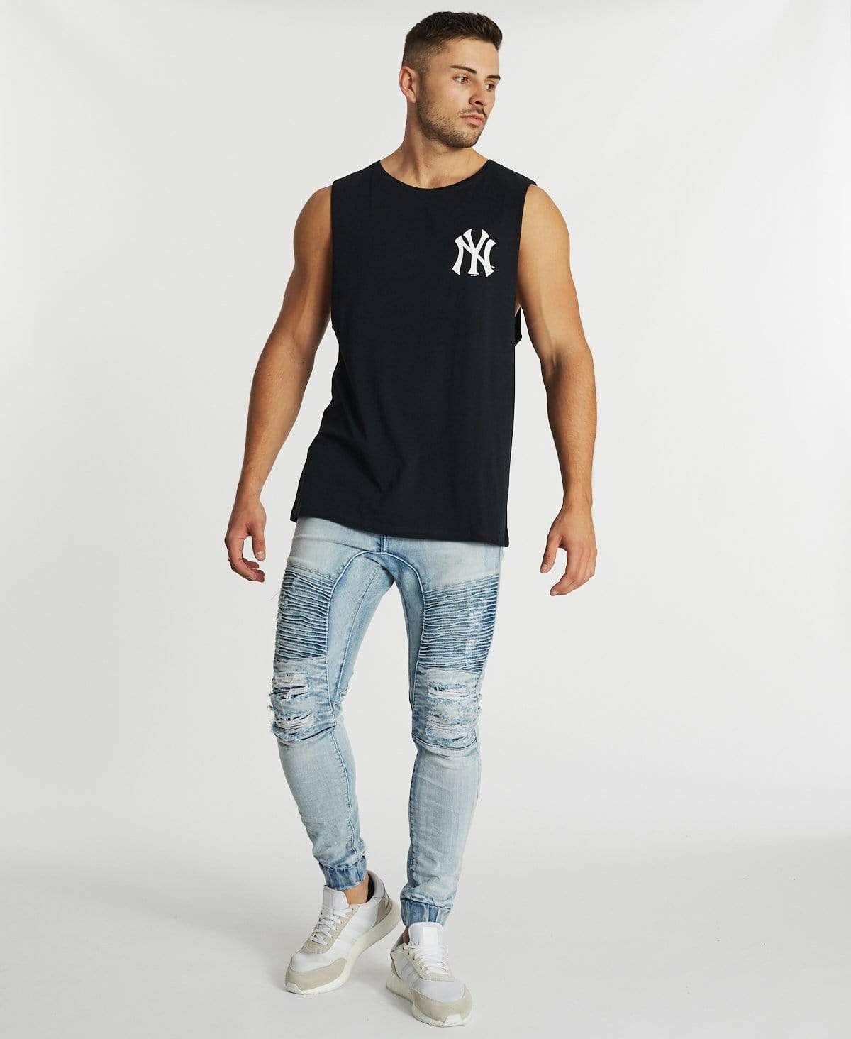 NY Yankees Yisser Muscle Tee - Platypus