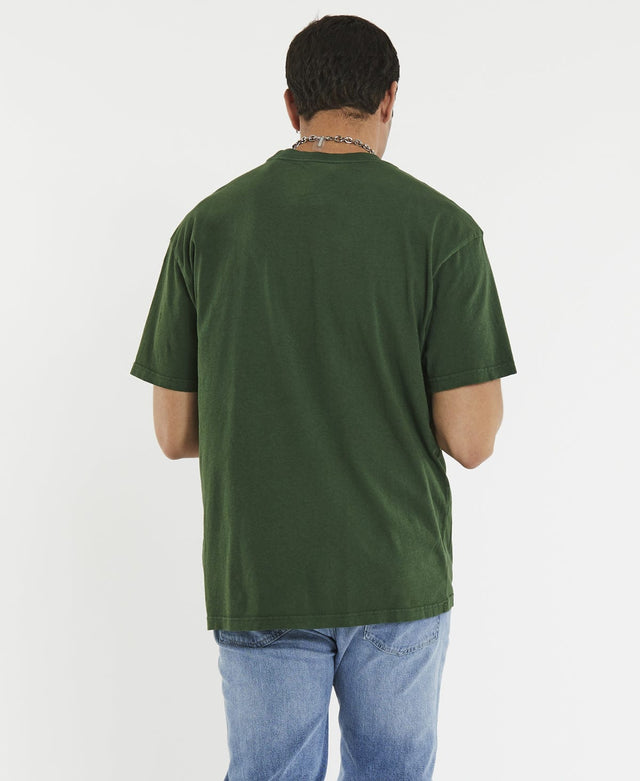 Mitchell & Ness Beveled Seattle Supersonics T-Shirt Faded Green