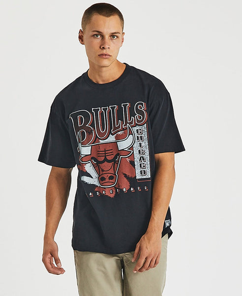 Brush Off Chicago Bulls T-Shirt Faded Black – Neverland Store