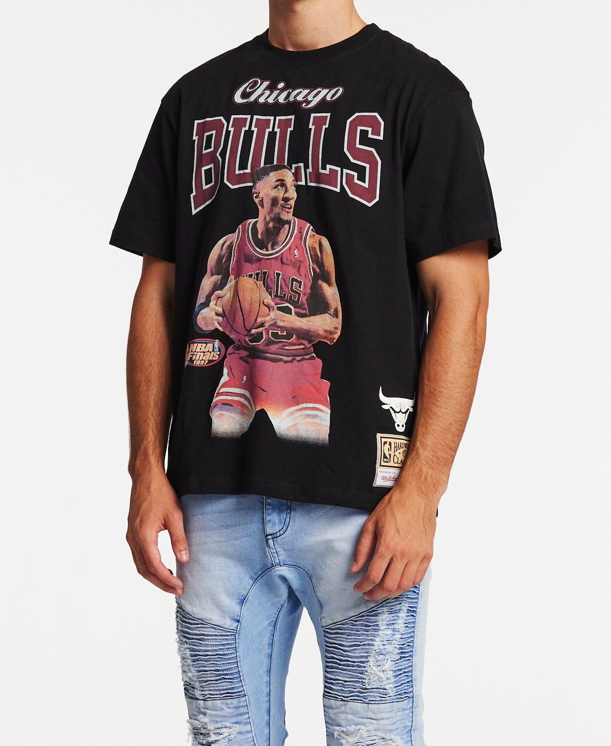 Chicago Bulls Mitchell & Ness Jumbotron T-Shirt