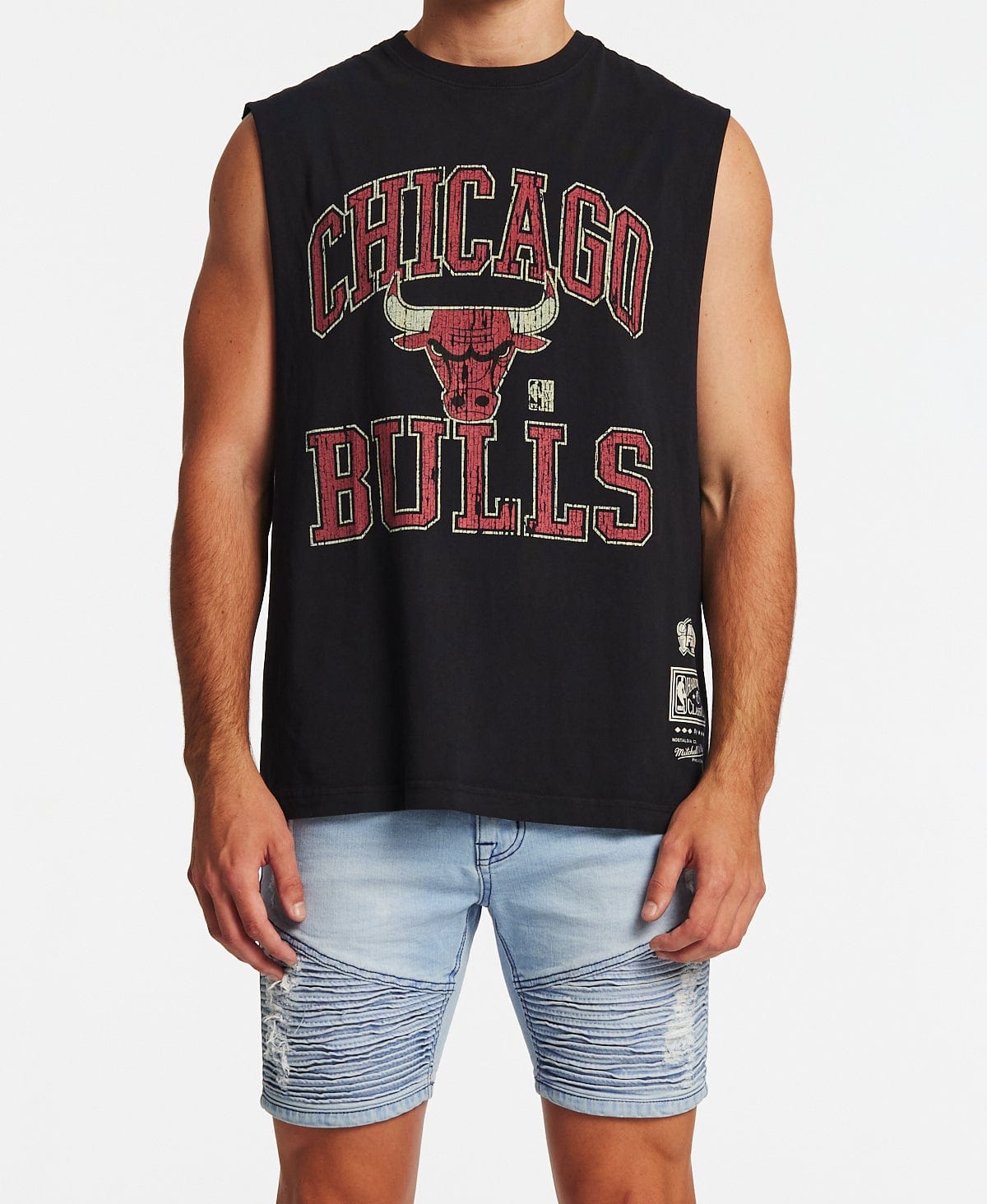 Chicago bulls sale muscle tee