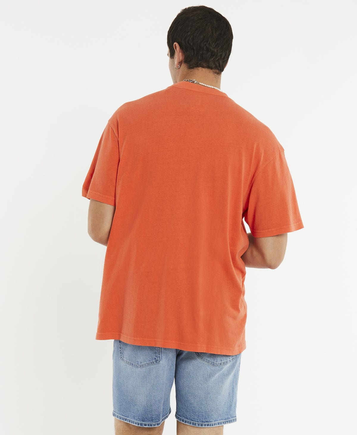 faded orange t shirt