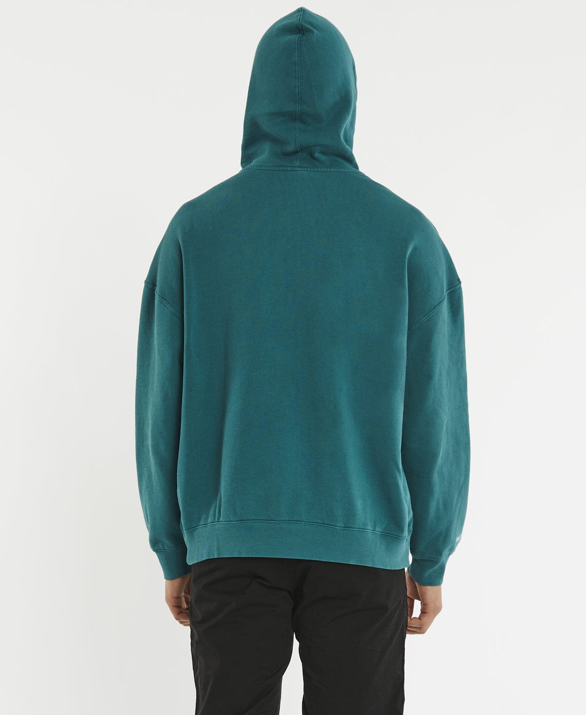 Mitchell & Ness - Miami Dolphins Vintage Arch Crop Hoodie in Faded Teal