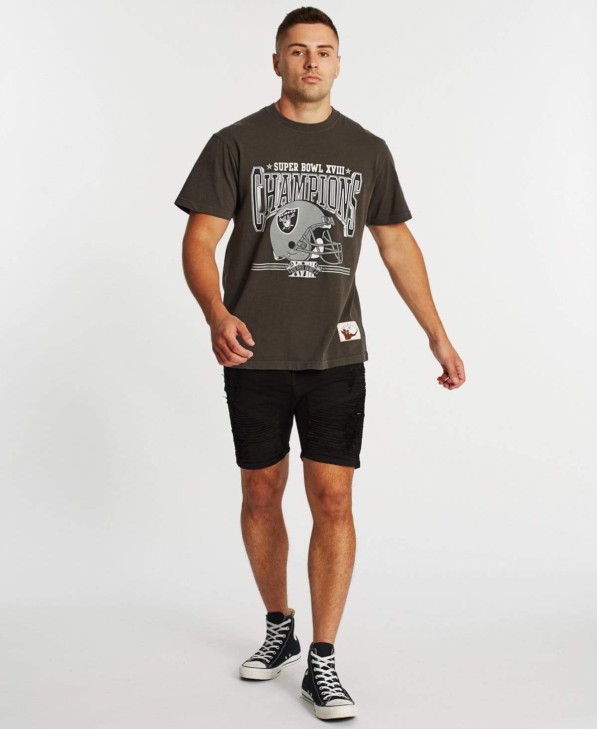 Mitchell and ness washed out shorts top