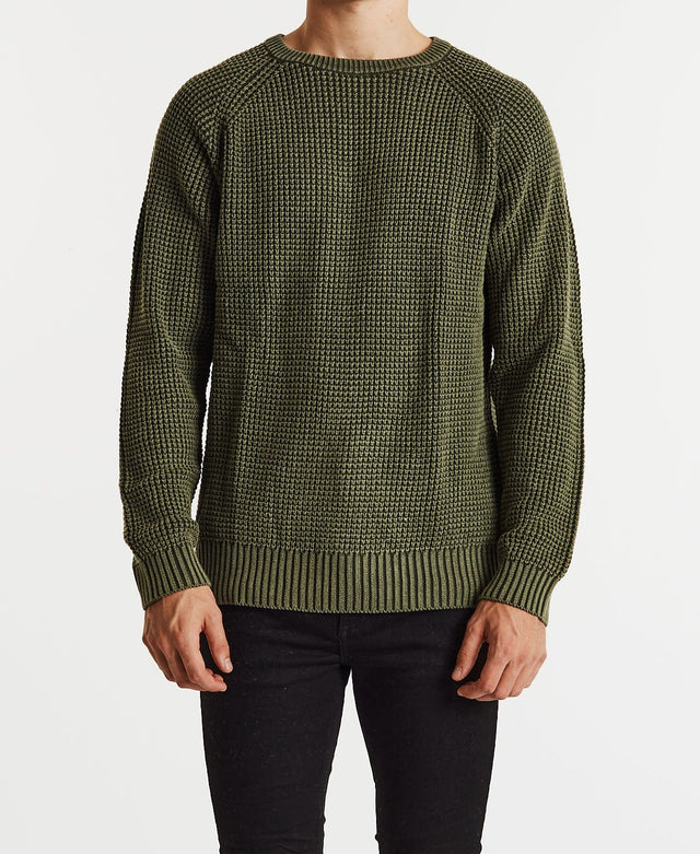 Mr Simple Chunky Knit Fatigue
